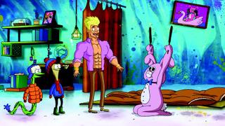 Exclusive: Dolph Lundgren drops in for <i>Sanjay And Craig</i>’s holiday special